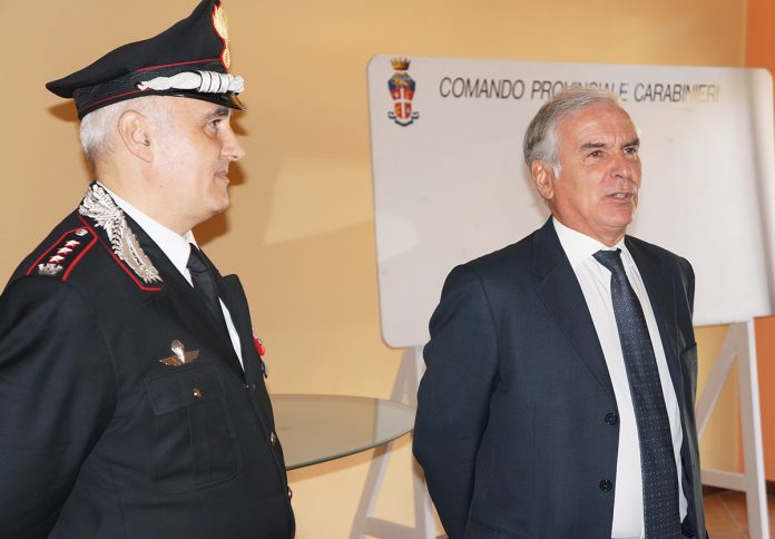 Prefetto Maurizio Falco Visita comando carabinieri