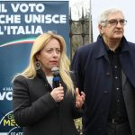Giorgia Meloni a sostegno di Foti e Fratelli d'Italia in vista del 4 marzo