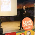 Bersani presenta Liberi e Uguali alla Sacra Famiglia