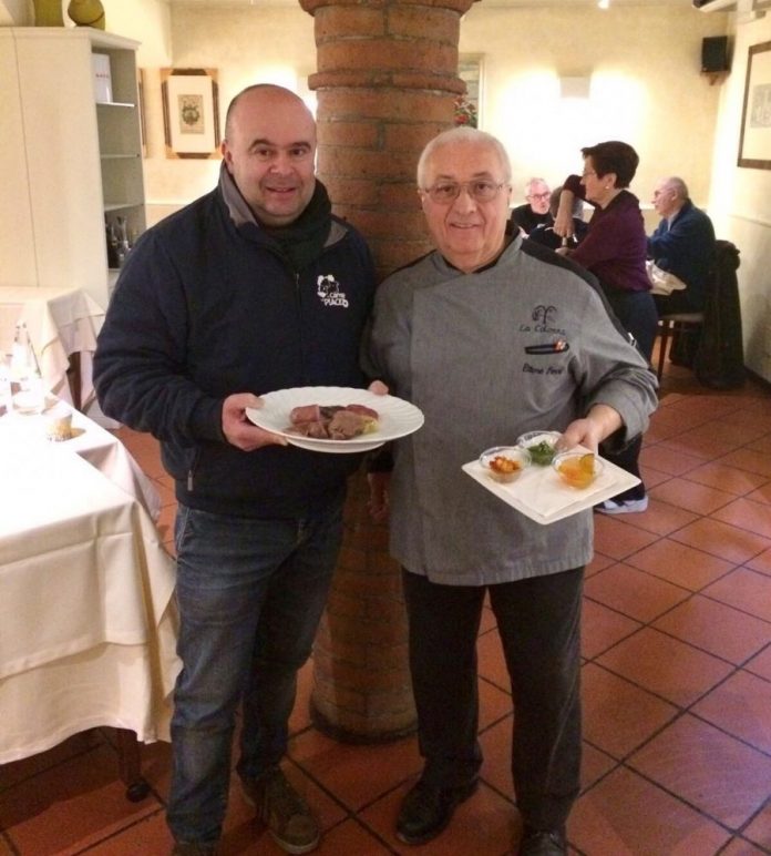 Ristorante La Colonna con lo chef Ettore Ferri