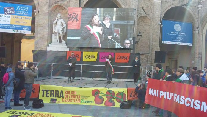 Piacenza presente contro le vittime di mafie
