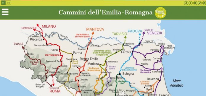 Cammini per viandanti in Emilia Romagna