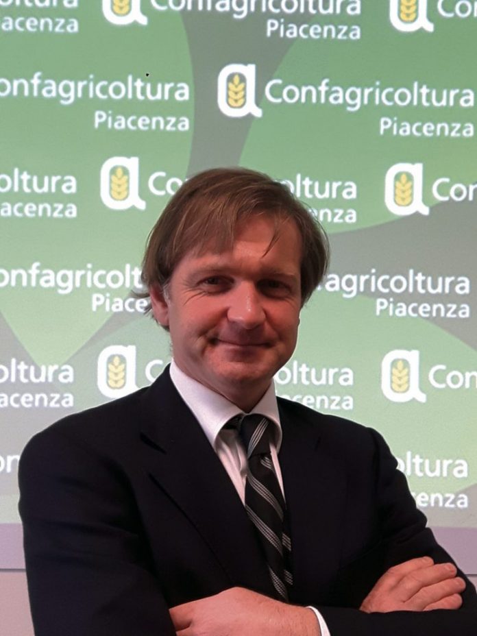 Filippo Gasparini presidente di Confagricoltura Piacenza
