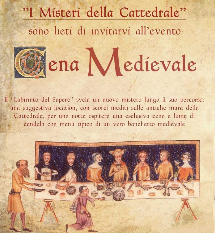 Cena Medioevale nella Cattedrale di Piacenza