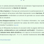 Wikipedia Italia oscura le proprie pagine contro la direttiva sul copyright