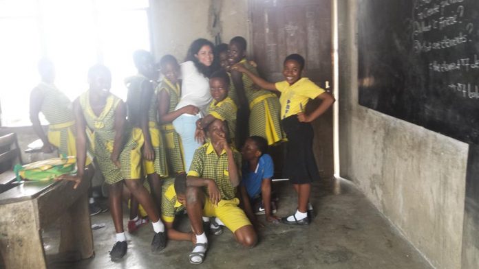 Teresa Amodeo e il suo viaggio in Ghana