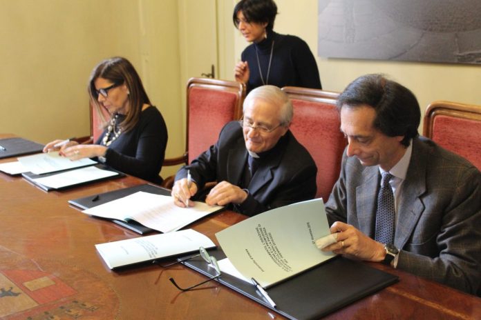 Stipulato protocollo d'intesa per iniziative culturali tra Fondazione, Curia e Comune