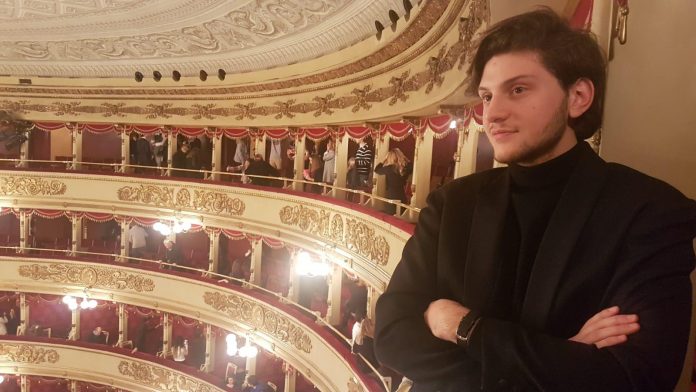 Davide Tramontano e il suo sogno da direttore d'orchestra sbarcano a Bruxelles