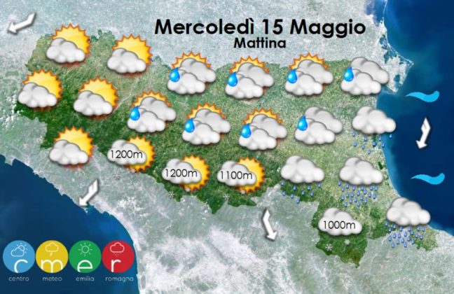 Previsioni del tempo Emilia Romagna