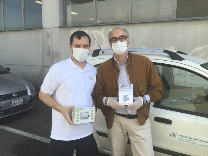 Siram Veolia dona all'Azienda Sanitaria 4 sistemi di monitoraggio a supporto delle Usca
