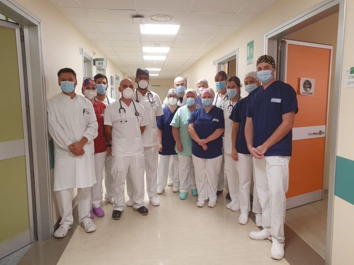 Ospedale di Piacenza equipe di area critica
