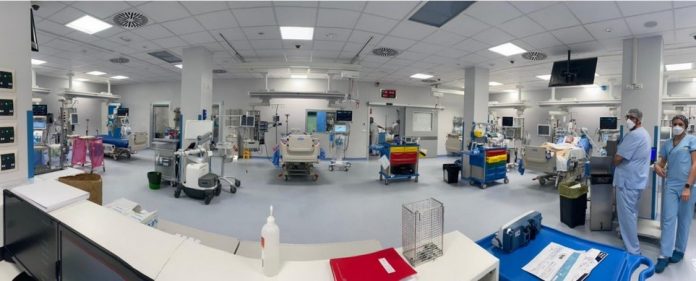 Nuovo reparto terapia intensiva ospedle Piacenza